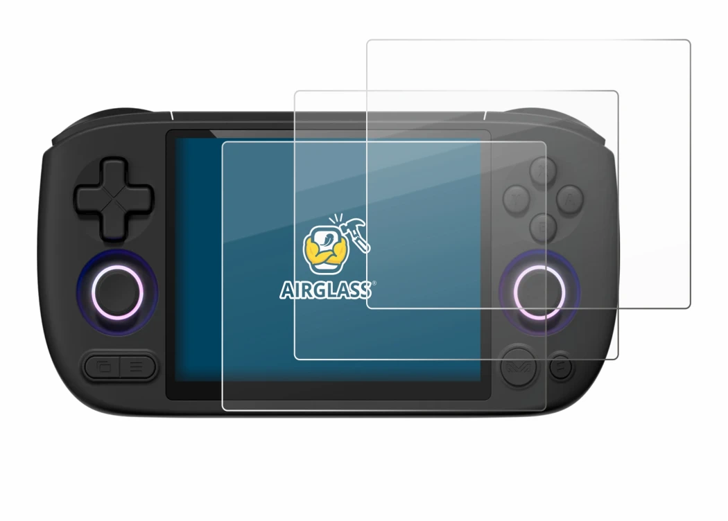 Imagen del dispositivo Ayaneo Pocket Air Mini con una amplia variedad de protectores de pantalla.