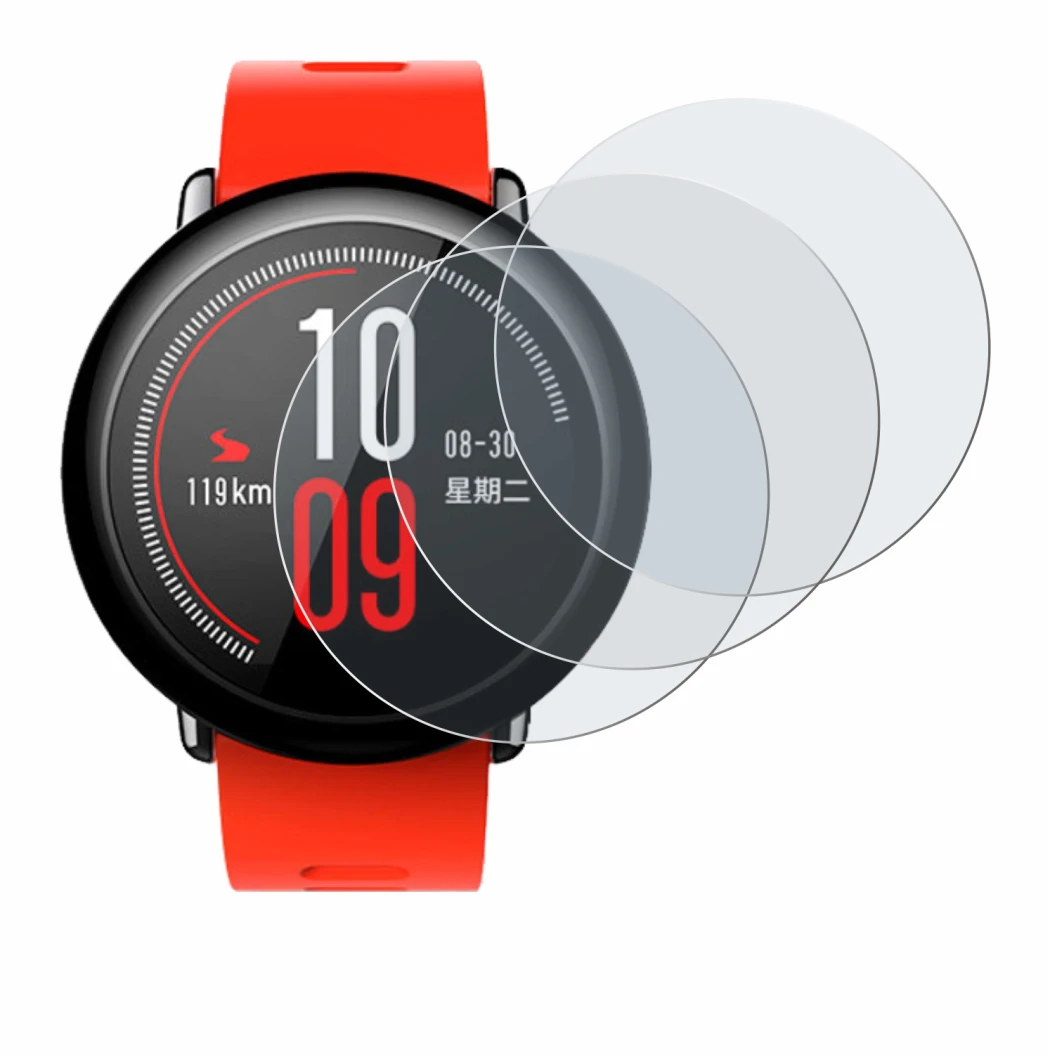 Imagen del dispositivo Huami Amazfit Pace con una amplia variedad de protectores de pantalla.