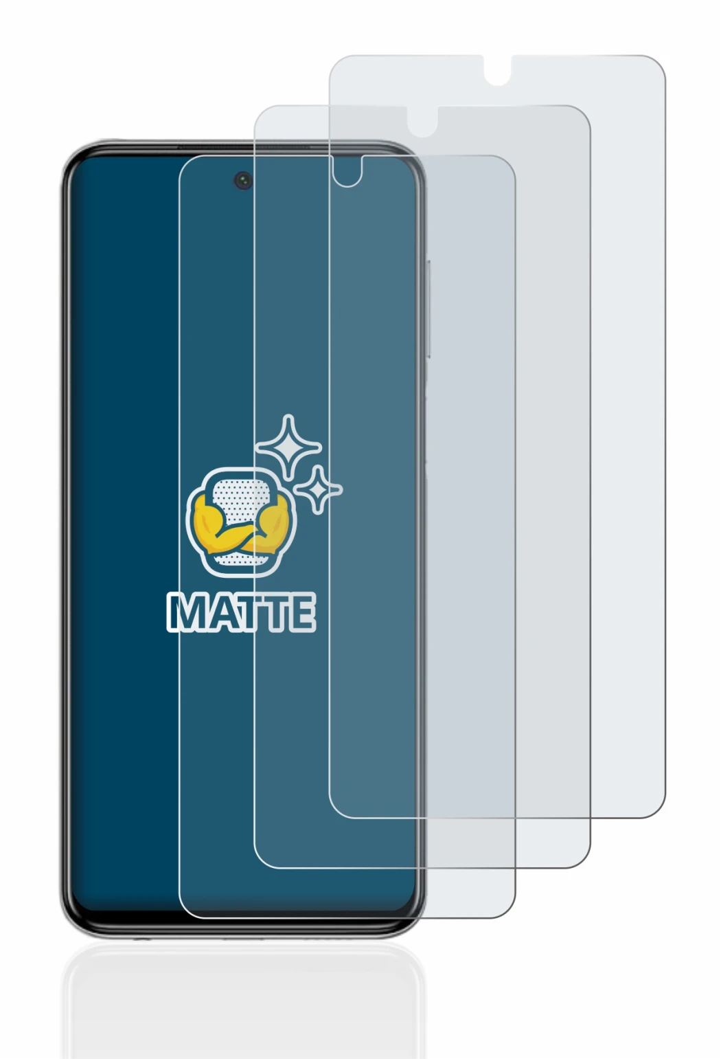 Imagen del dispositivo Xiaomi Redmi Note 9S con una amplia variedad de protectores de pantalla.