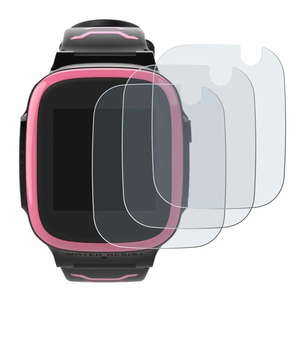 Imagen del dispositivo Xplora X5 Play con una amplia variedad de protectores de pantalla.