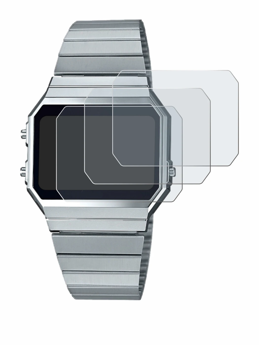 Imagen del dispositivo Casio A700WE con una amplia variedad de protectores de pantalla.