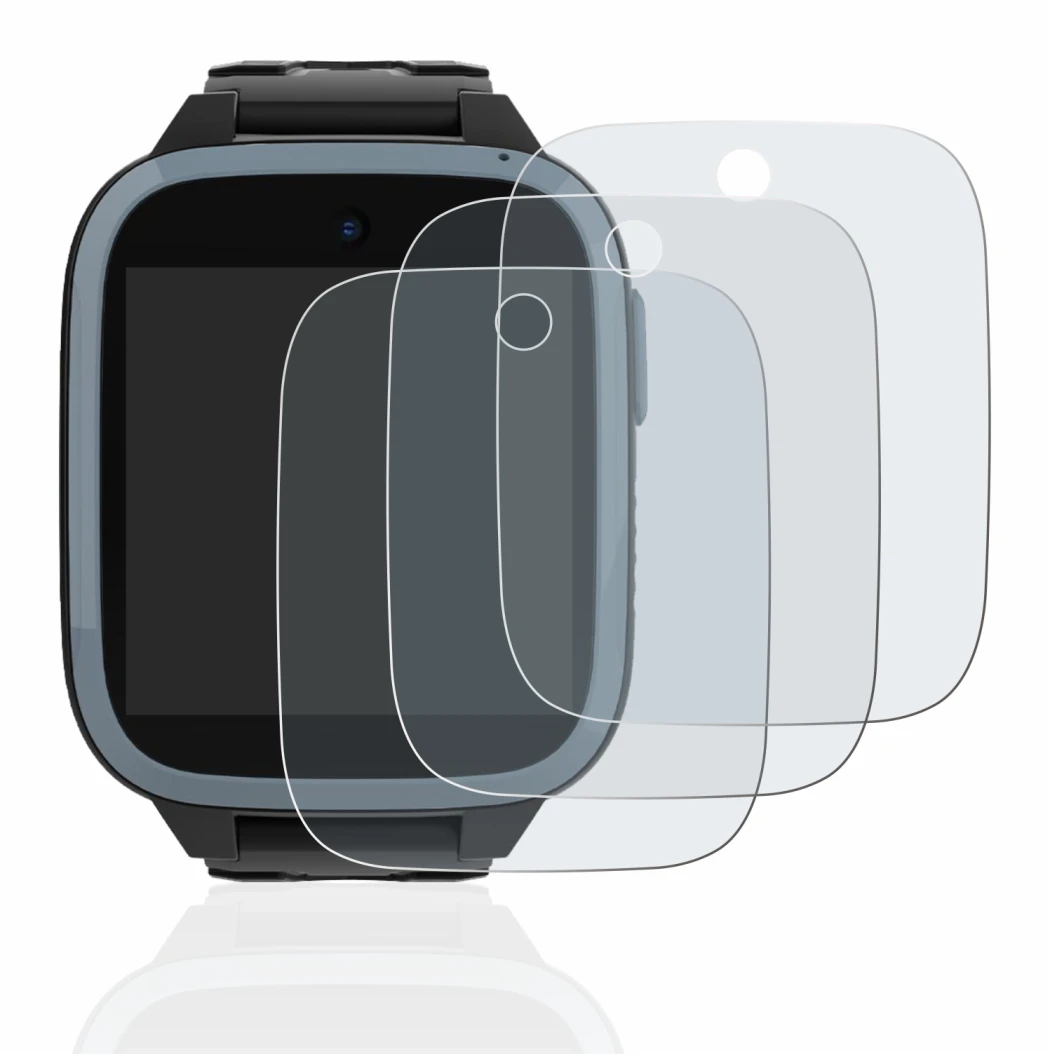 Imagen del dispositivo Xplora XGO3 (1a Gen.) con una amplia variedad de protectores de pantalla.