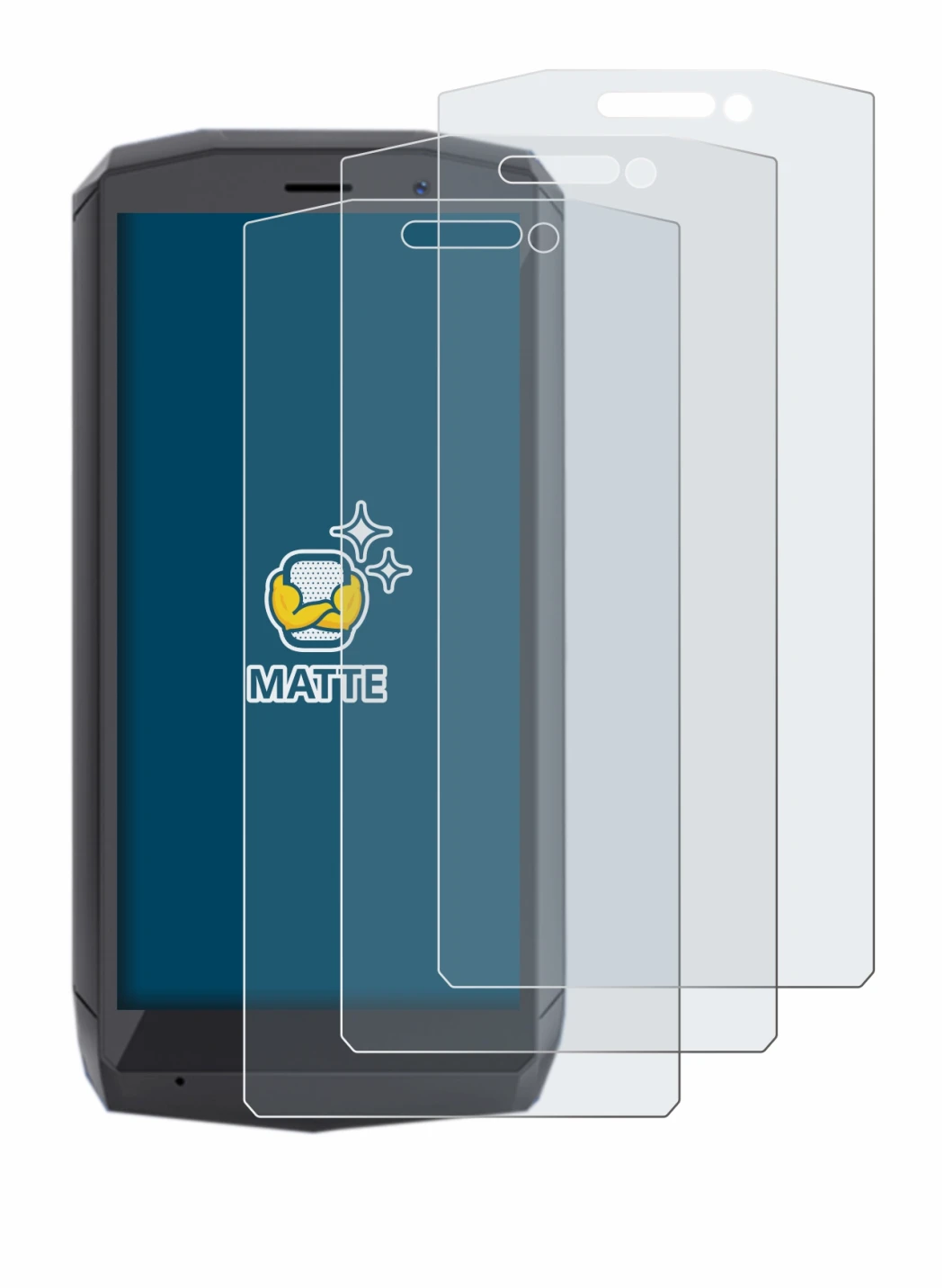 Imagen del dispositivo Cubot Pocket con una amplia variedad de protectores de pantalla.