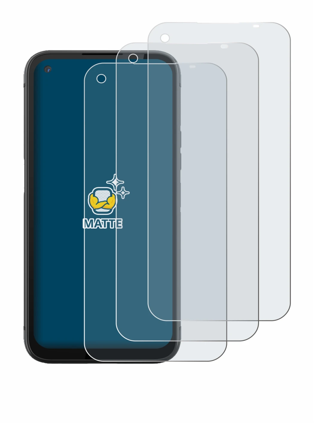 Imagen del dispositivo Gigaset GX6 con una amplia variedad de protectores de pantalla.