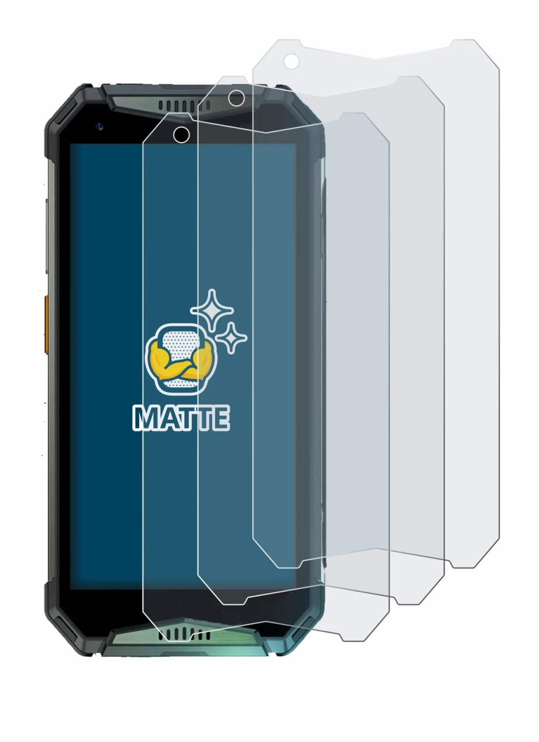 Imagen del dispositivo Ulefone Armor 20WT con una amplia variedad de protectores de pantalla.