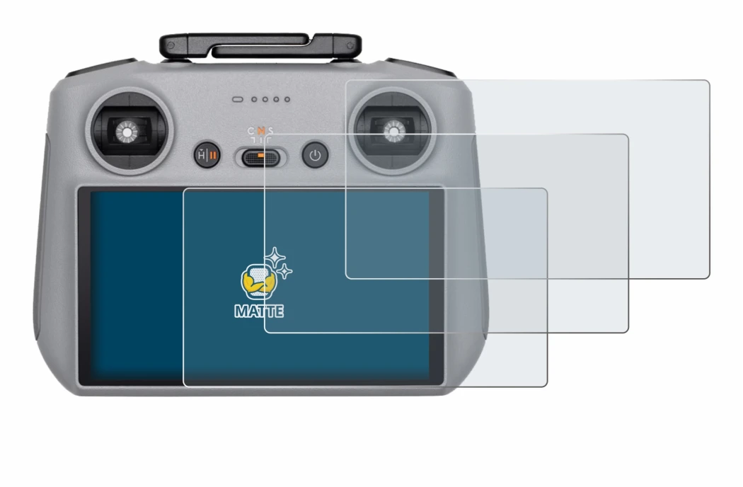Imagen del dispositivo DJI RC 2 con una amplia variedad de protectores de pantalla.