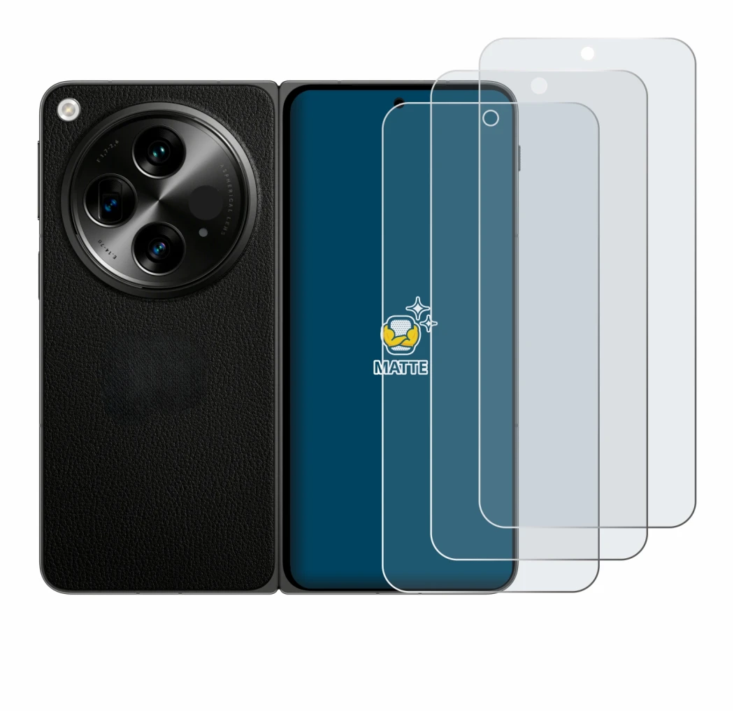 Imagen del dispositivo OnePlus Open (case-friendly) con una amplia variedad de protectores de pantalla.