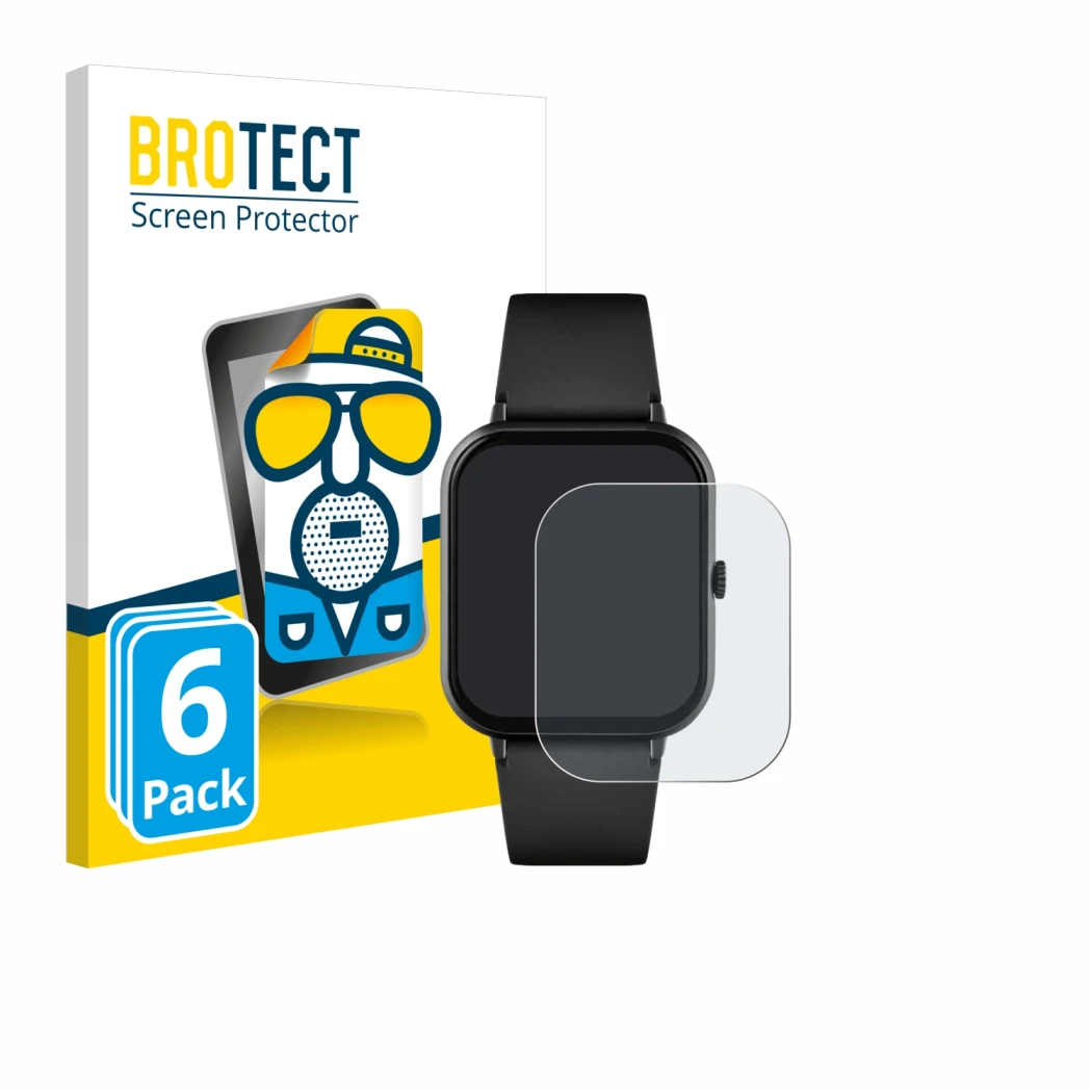 Parte frontal de un envase de producto con el logotipo de la marca BROTECT. Al lado se muestra el dispositivo Reflex Active Se