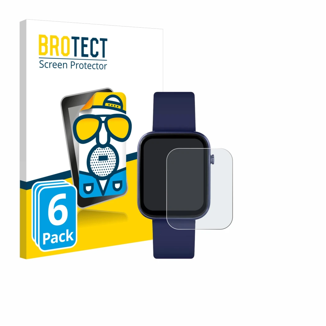 Parte frontal de un envase de producto con el logotipo de la marca BROTECT. Al lado se muestra el dispositivo Reflex Active Se
