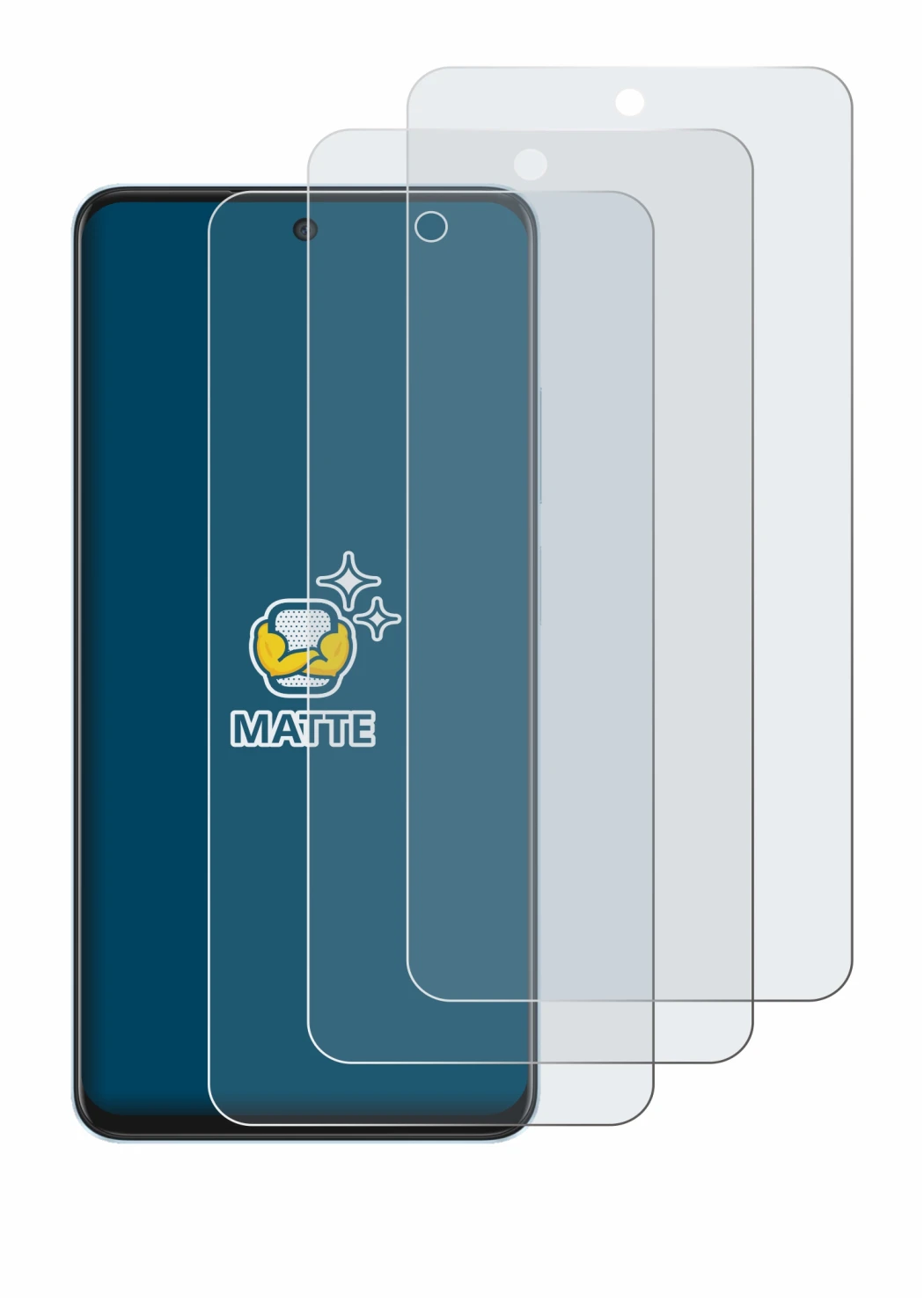 Imagen del dispositivo Oppo A60 con una amplia variedad de protectores de pantalla.