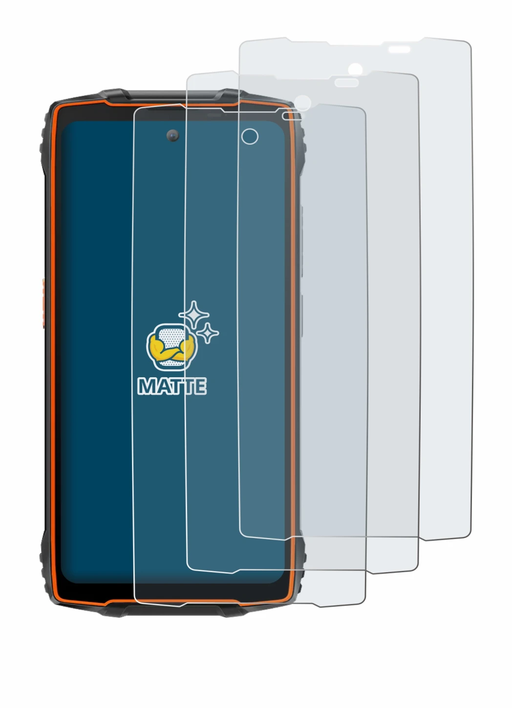 Imagen del dispositivo Blackview Oscal Pilot 2 con una amplia variedad de protectores de pantalla.