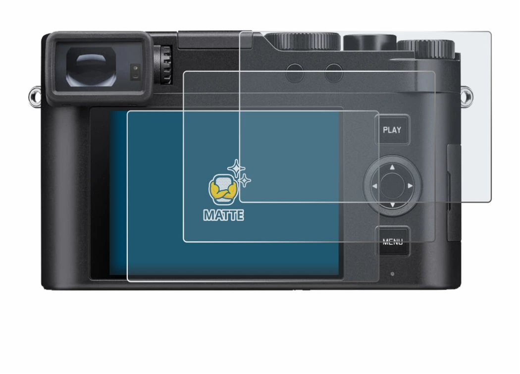 Imagen del dispositivo Leica D-Lux 8 con una amplia variedad de protectores de pantalla.