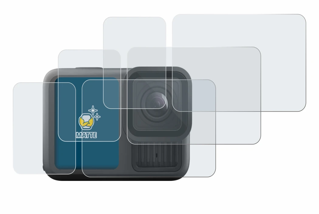 Imagen del dispositivo GoPro Hero 13 Black con una amplia variedad de protectores de pantalla.