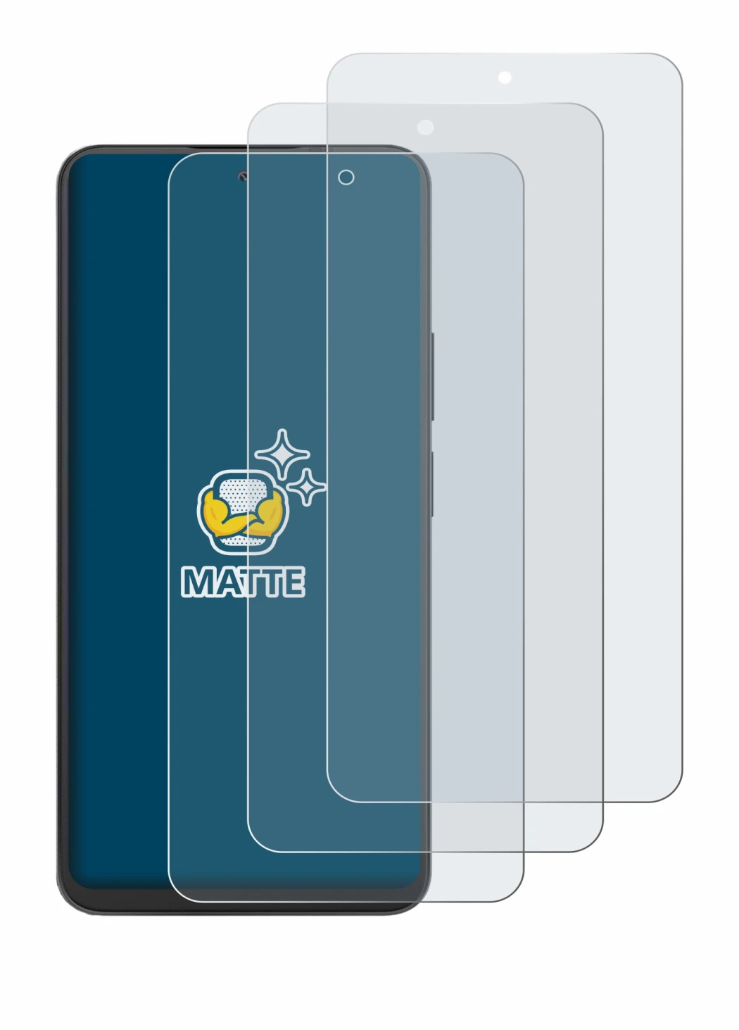 Imagen del dispositivo Blackview Shark 9 con una amplia variedad de protectores de pantalla.