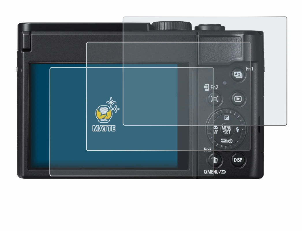 Imagen del dispositivo Panasonic Lumix DC-TZ99 con una amplia variedad de protectores de pantalla.