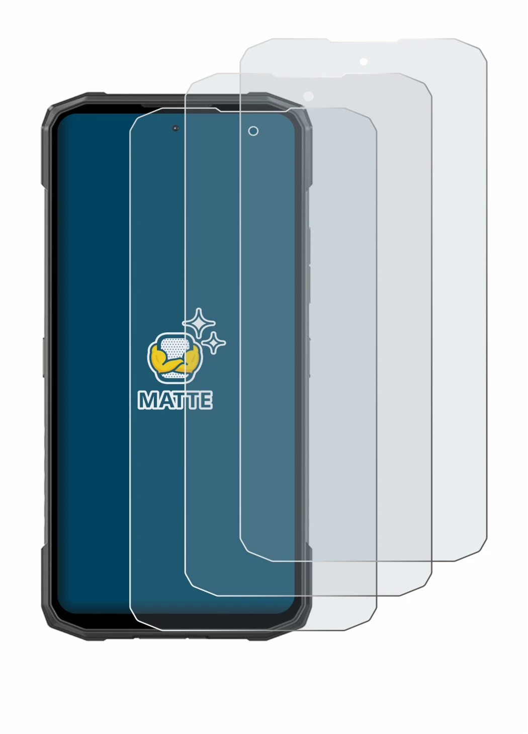 Imagen del dispositivo Doogee Blade 10 Power con una amplia variedad de protectores de pantalla.