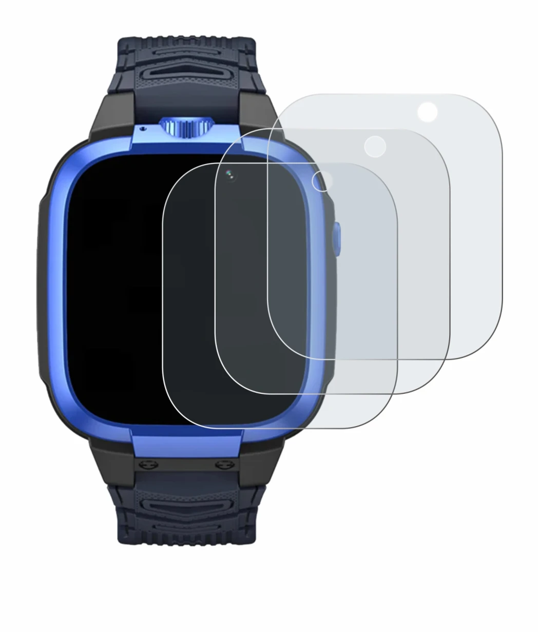 Imagen del dispositivo Xiaomi Mibro Kids Z3 con una amplia variedad de protectores de pantalla.