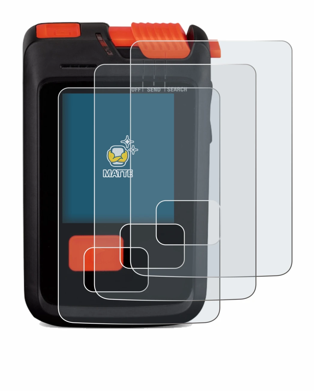 Imagen del dispositivo Mammut Barryvox S2 con una amplia variedad de protectores de pantalla.