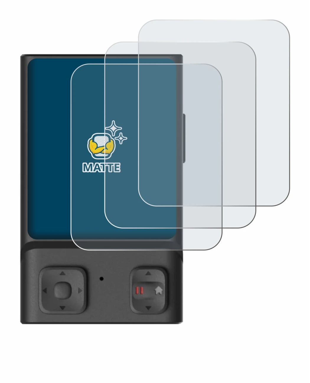 Imagen del dispositivo Hoverair Beacon con una amplia variedad de protectores de pantalla.