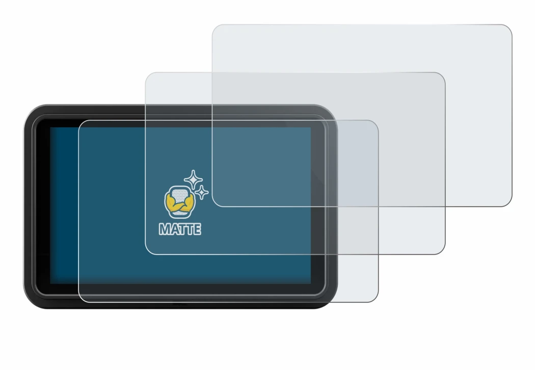 Imagen del dispositivo Atomos Shinobi Go con una amplia variedad de protectores de pantalla.