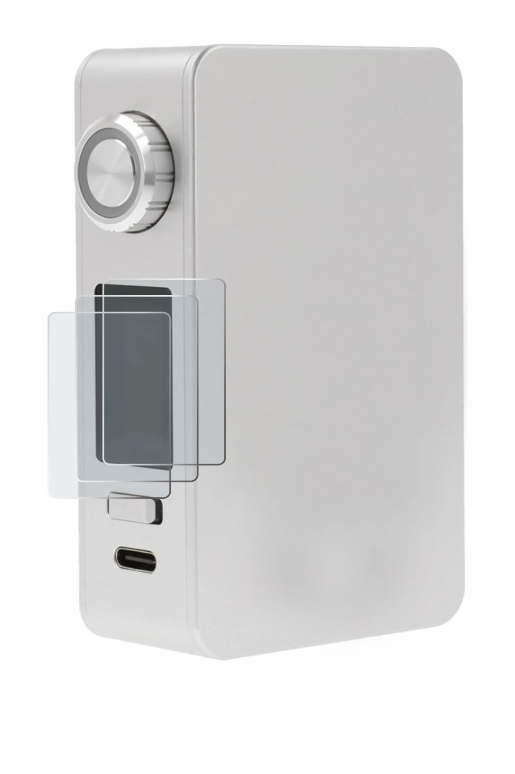 Imagen del dispositivo Lost Vape Centaurus M200 con una amplia variedad de protectores de pantalla.