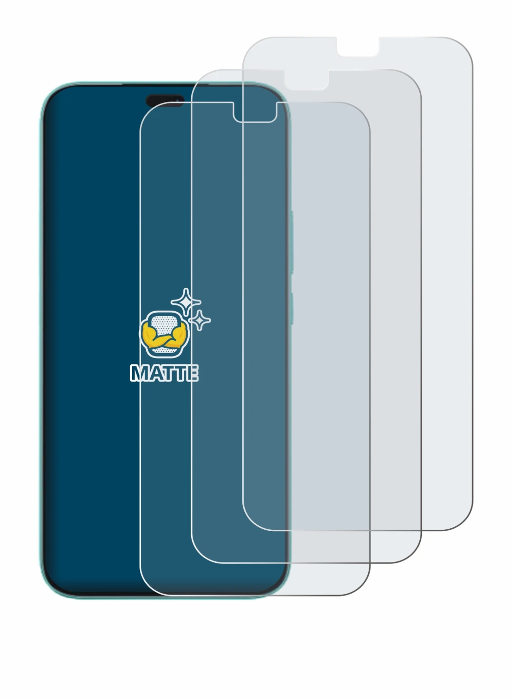 Imagen del dispositivo Honor 400 Lite con una amplia variedad de protectores de pantalla.
