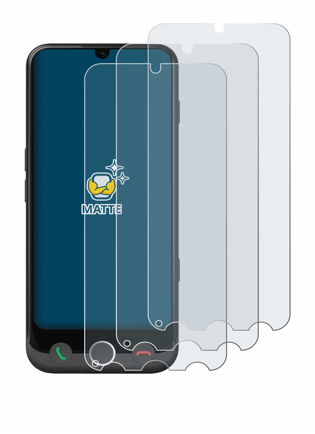 Imagen del dispositivo Doro Aurora A30 con una amplia variedad de protectores de pantalla.