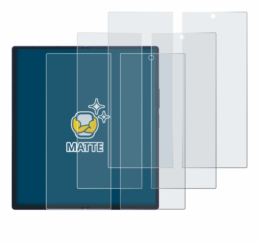 Imagen del dispositivo Samsung Galaxy Z Fold 7 (Pantalla interior) con una amplia variedad de protectores de pantalla.