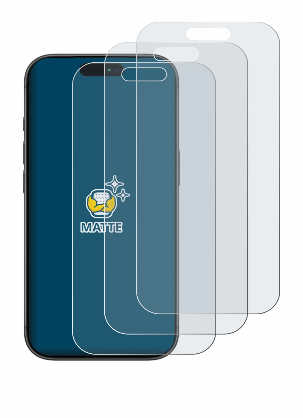 Imagen del dispositivo Apple iPhone 17 Pro con una amplia variedad de protectores de pantalla.