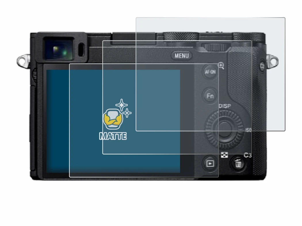Imagen del dispositivo Sony RX1R III con una amplia variedad de protectores de pantalla.