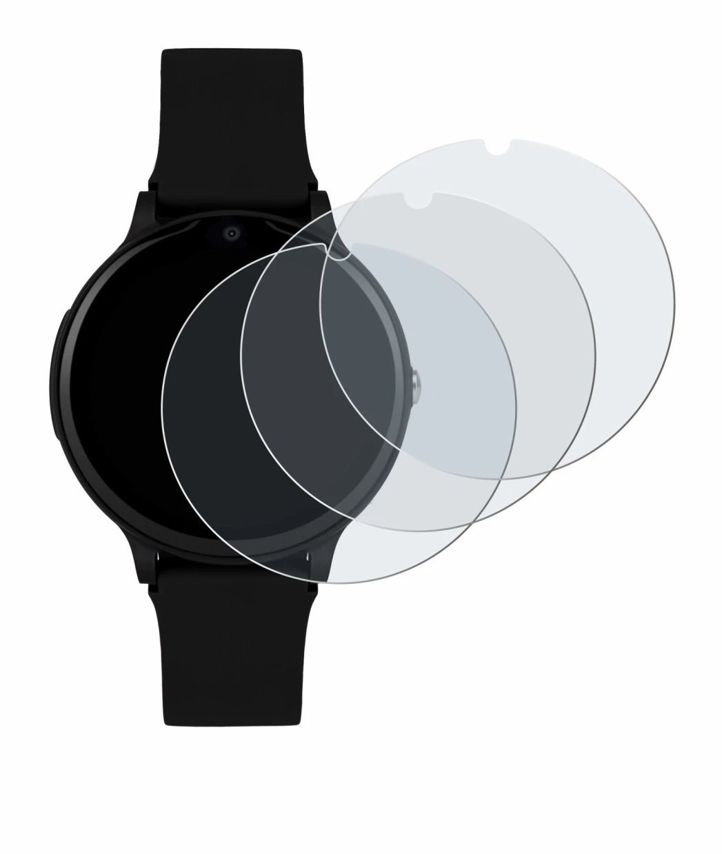 Imagen del dispositivo One2Track Connect One con una amplia variedad de protectores de pantalla.