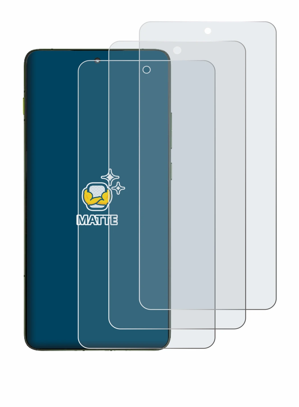 Imagen del dispositivo Motorola Edge 70 con una amplia variedad de protectores de pantalla.