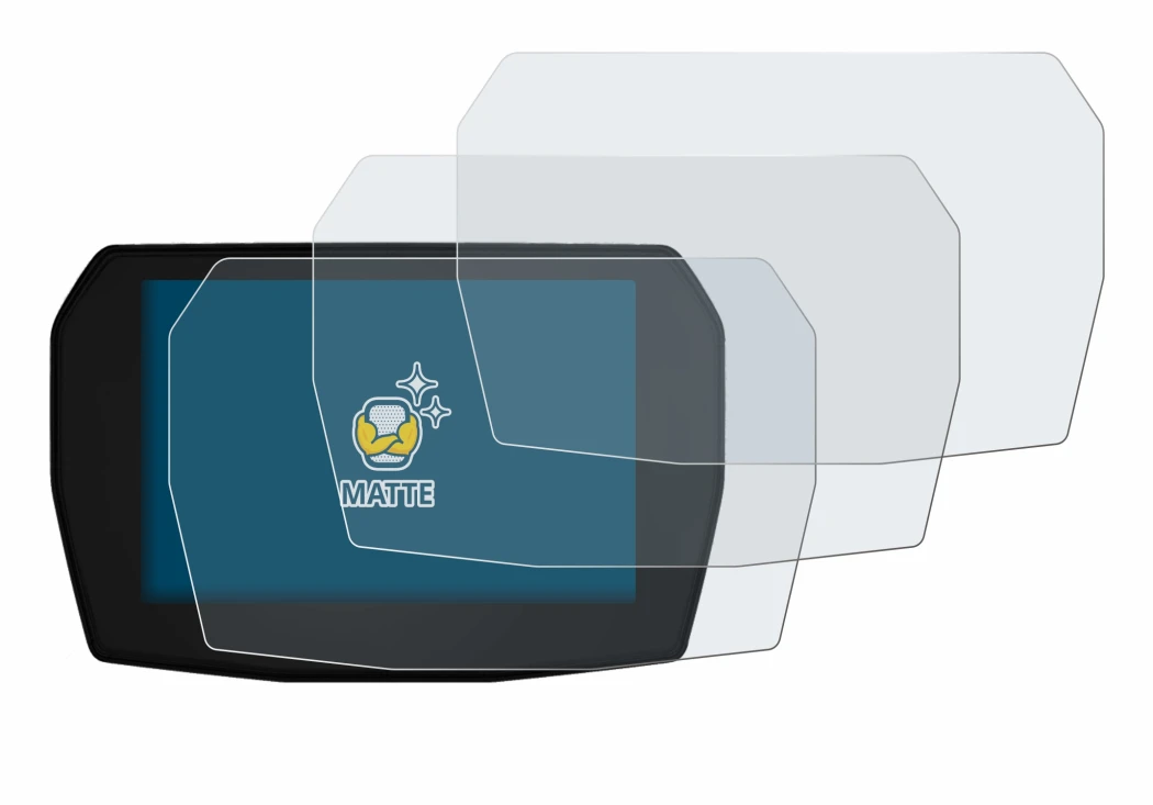 Imagen del dispositivo Ducati Multistrada V2 2025 con una amplia variedad de protectores de pantalla.