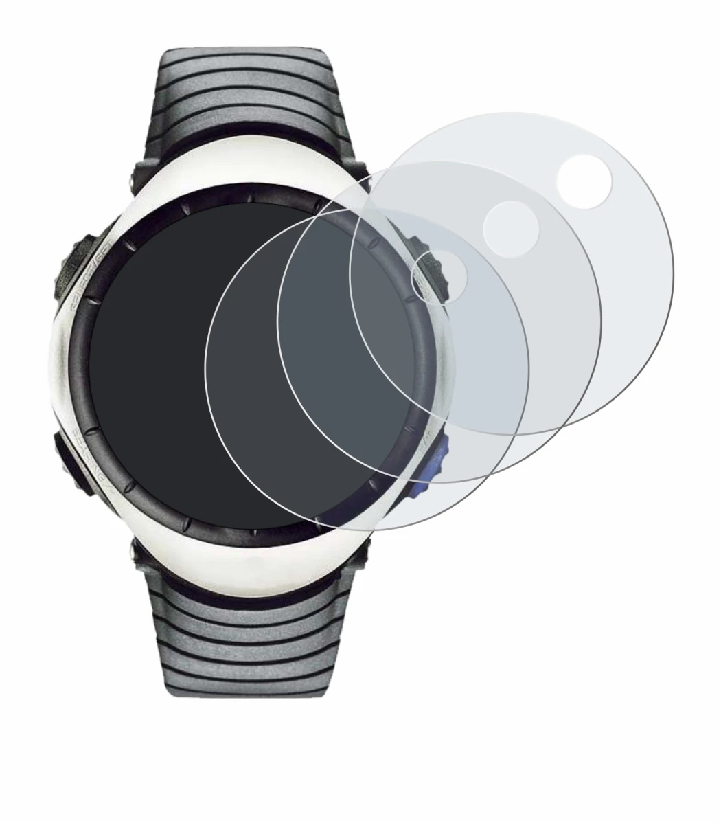 Imagen del dispositivo Suunto Regatta con una amplia variedad de protectores de pantalla.