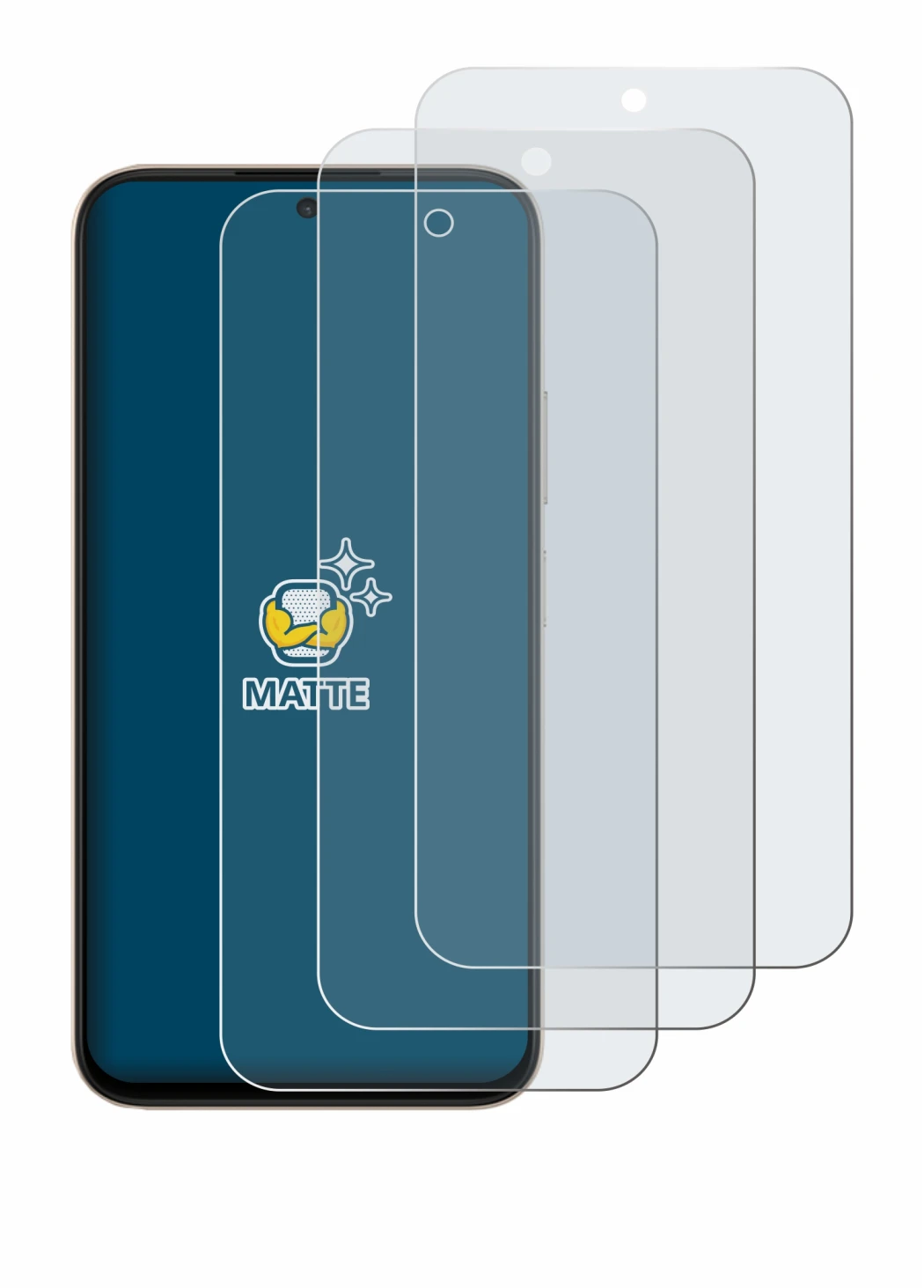 Imagen del dispositivo Oppo A6t Pro con una amplia variedad de protectores de pantalla.