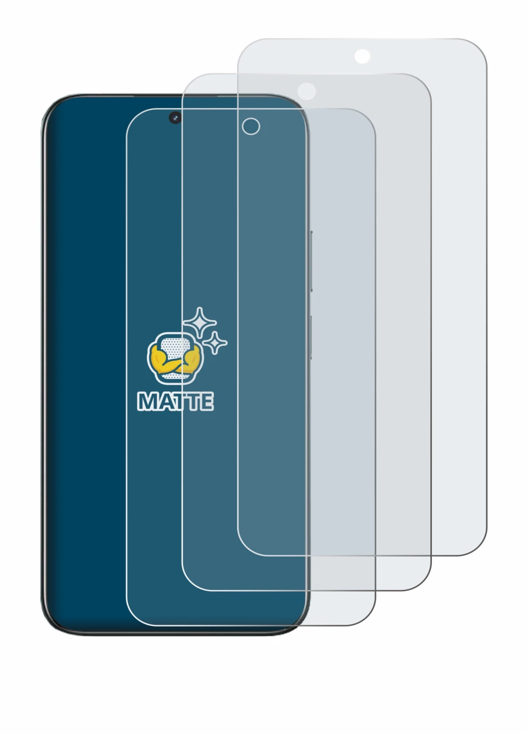 Imagen del dispositivo realme C85 4G con una amplia variedad de protectores de pantalla.