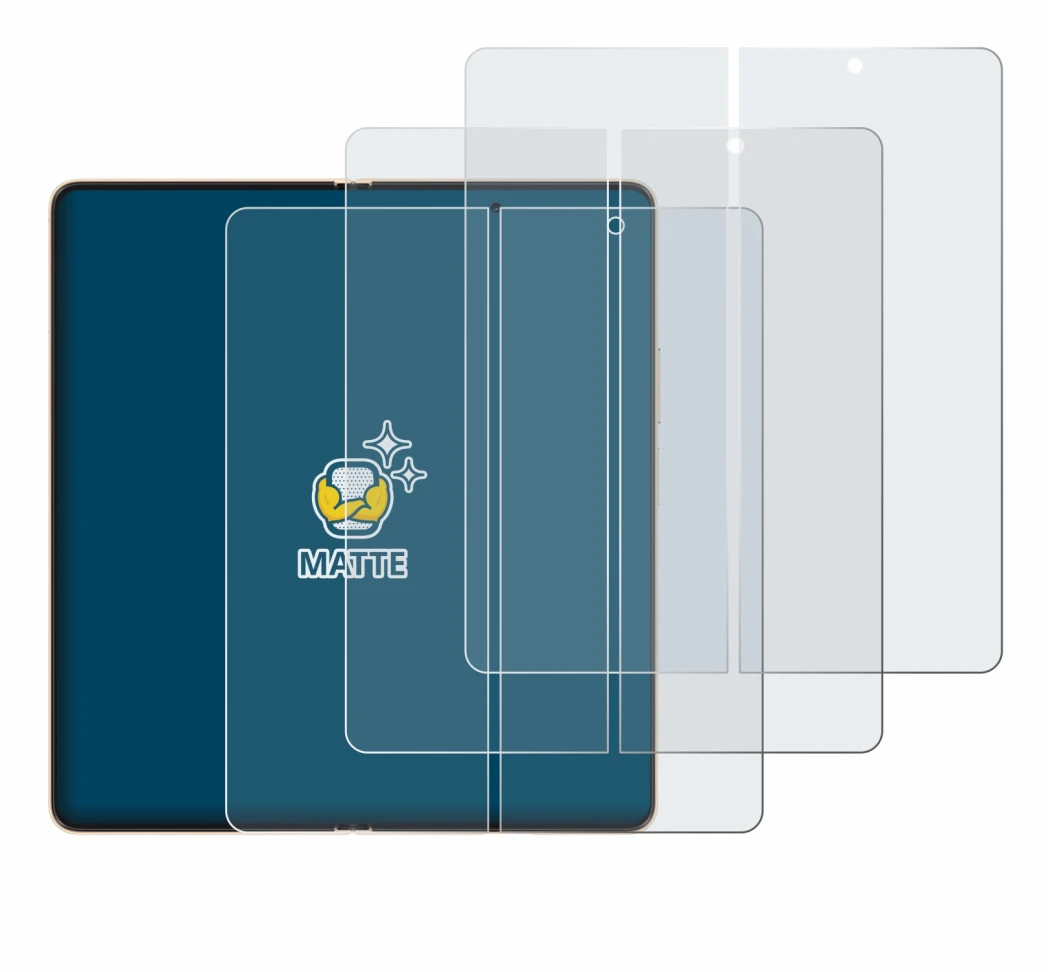 Imagen del dispositivo Honor Magic V6 (Pantalla interior) con una amplia variedad de protectores de pantalla.