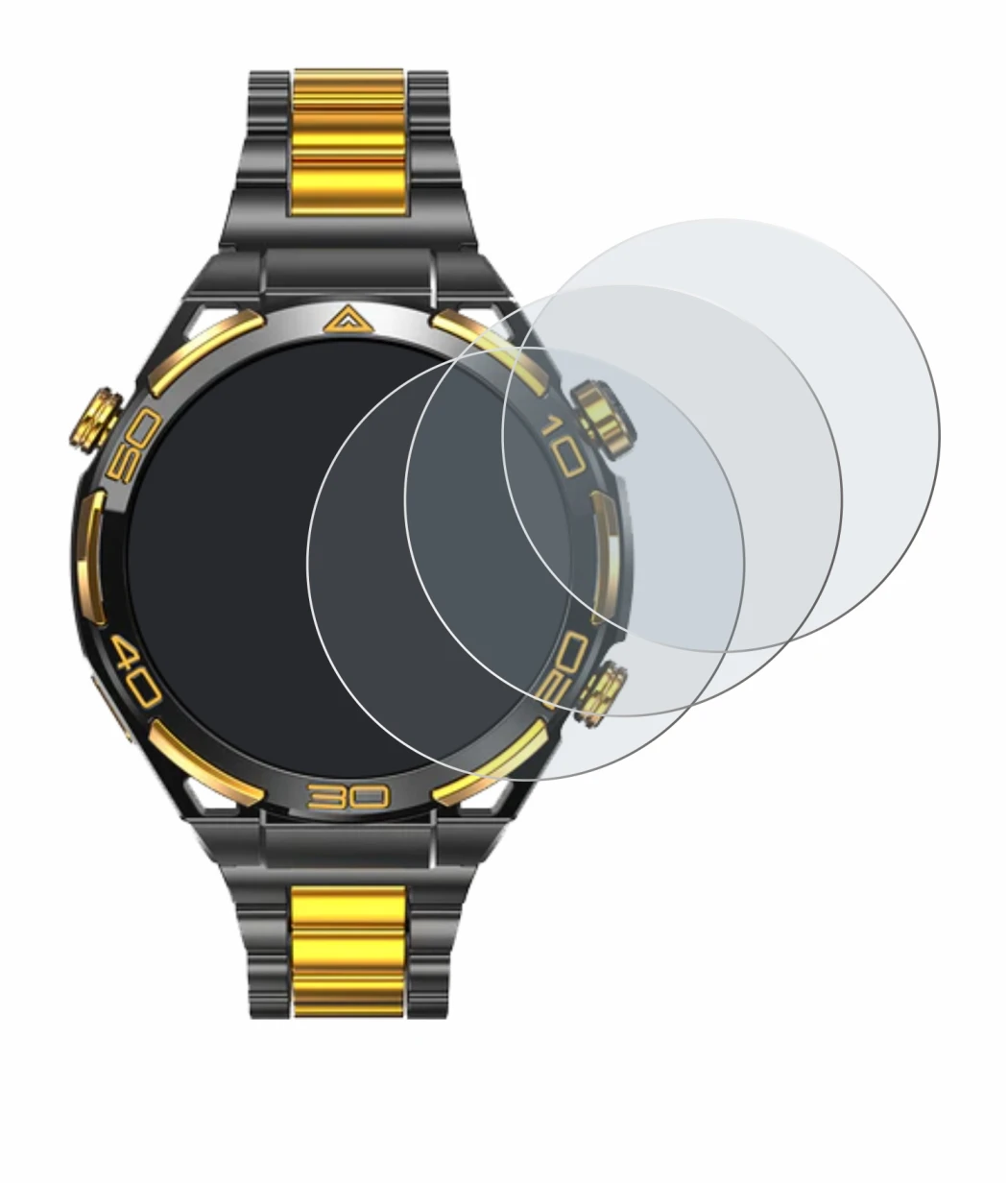 Imagen del dispositivo Blackview W90 Pro con una amplia variedad de protectores de pantalla.