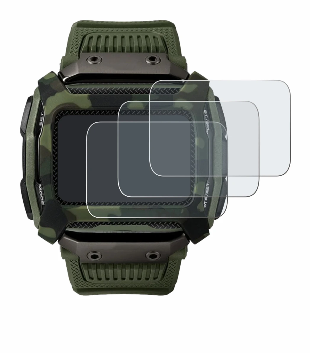 Imagen del dispositivo Timex Command Shock con una amplia variedad de protectores de pantalla.