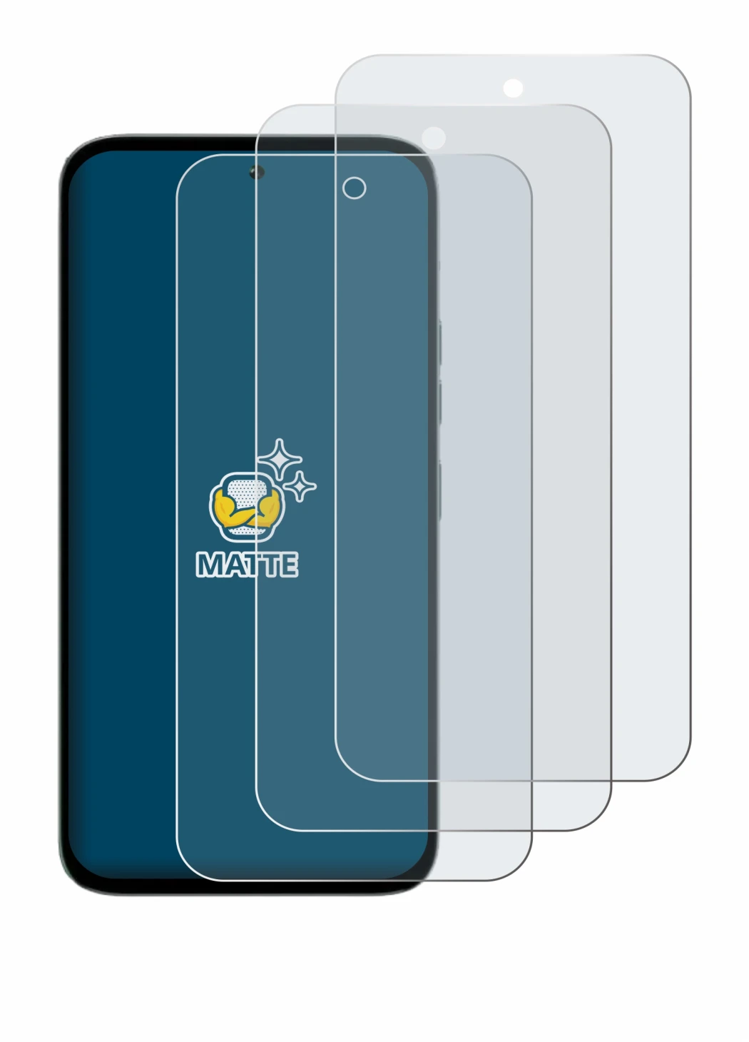 Imagen del dispositivo Tecno Pop X 5G con una amplia variedad de protectores de pantalla.