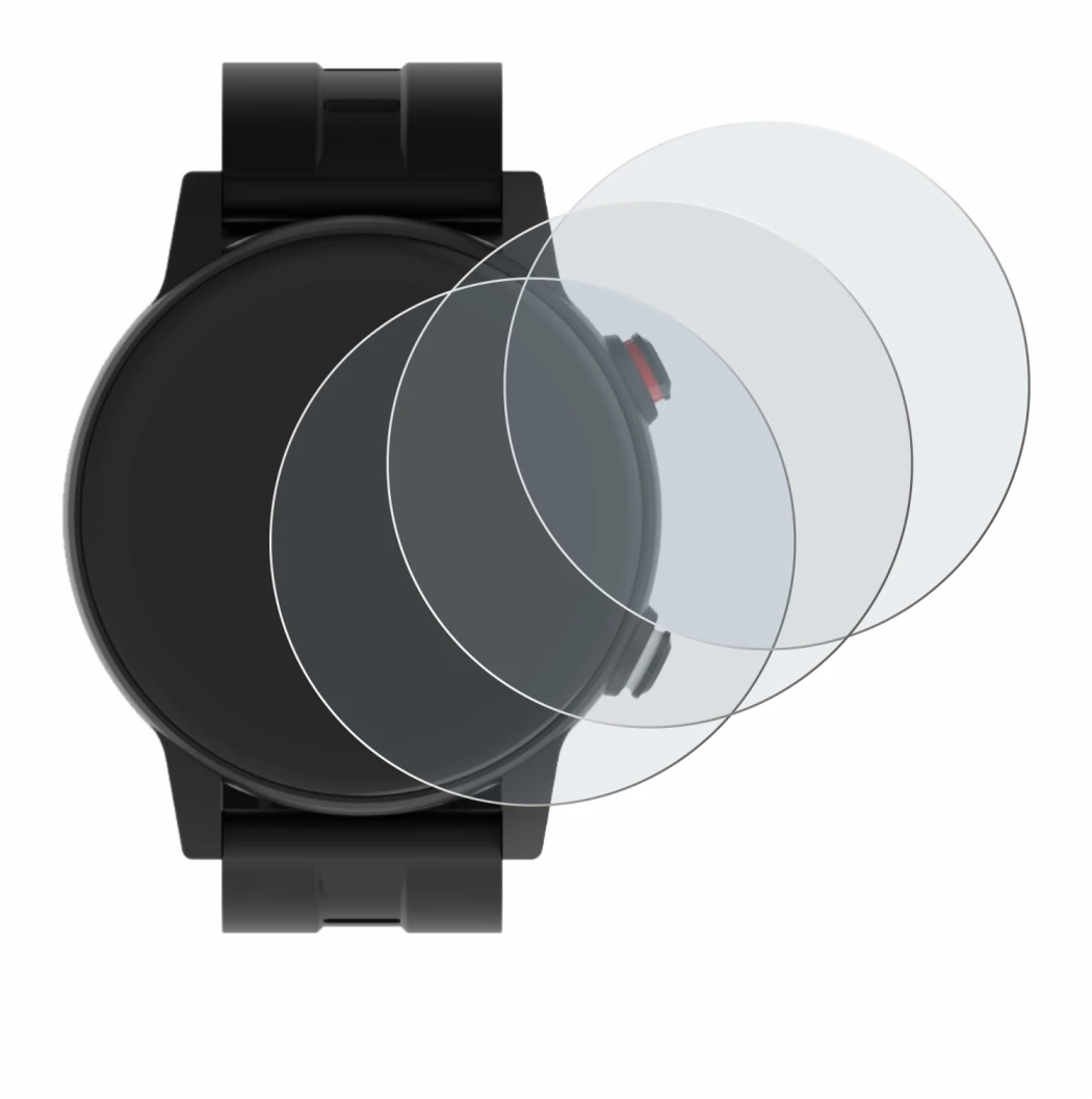 Imagen del dispositivo James R9 con una amplia variedad de protectores de pantalla.
