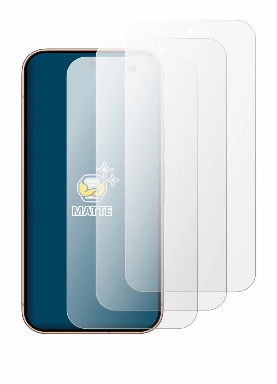 Imagen del dispositivo Google Pixel 11 Pro con una amplia variedad de protectores de pantalla.