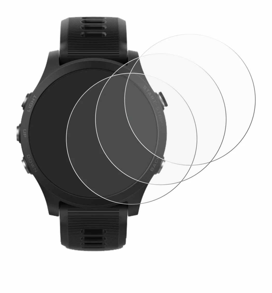 Imagen del dispositivo Garmin Forerunner 935 con una amplia variedad de protectores de pantalla.