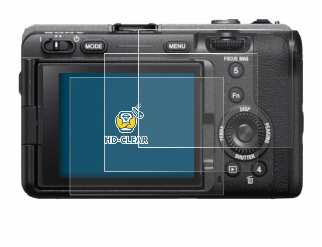 Imagen del dispositivo Sony FX3 con una amplia variedad de protectores de pantalla.
