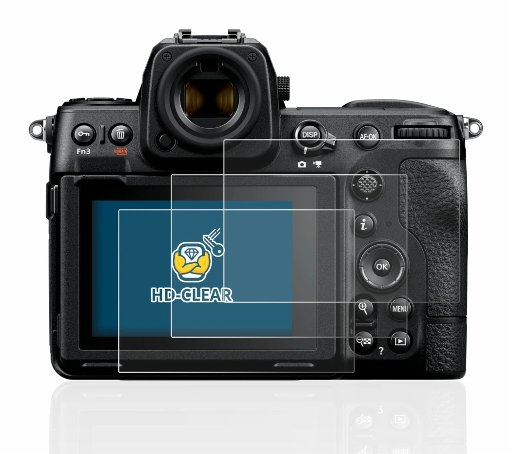 Imagen del dispositivo Nikon Z 8 con una amplia variedad de protectores de pantalla.