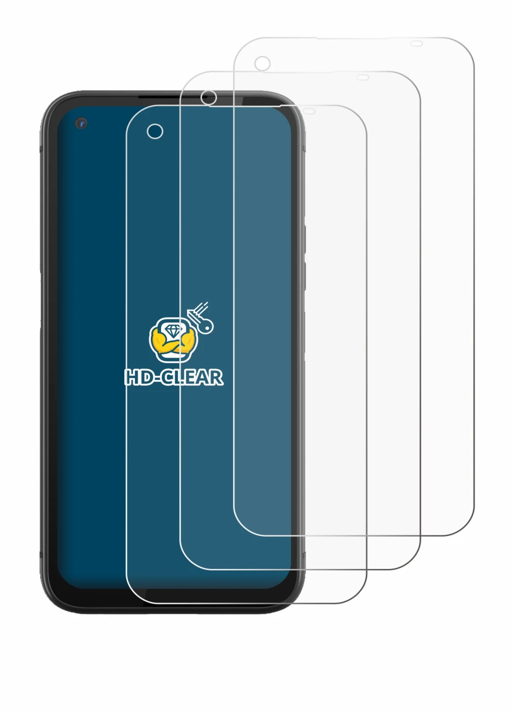 Imagen del dispositivo Gigaset GX6 con una amplia variedad de protectores de pantalla.