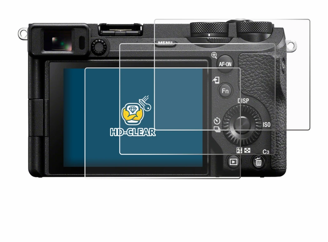 Imagen del dispositivo Sony Alpha 6700 con una amplia variedad de protectores de pantalla.