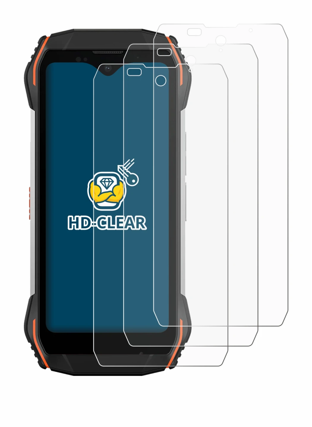 Imagen del dispositivo Blackview N6000 con una amplia variedad de protectores de pantalla.
