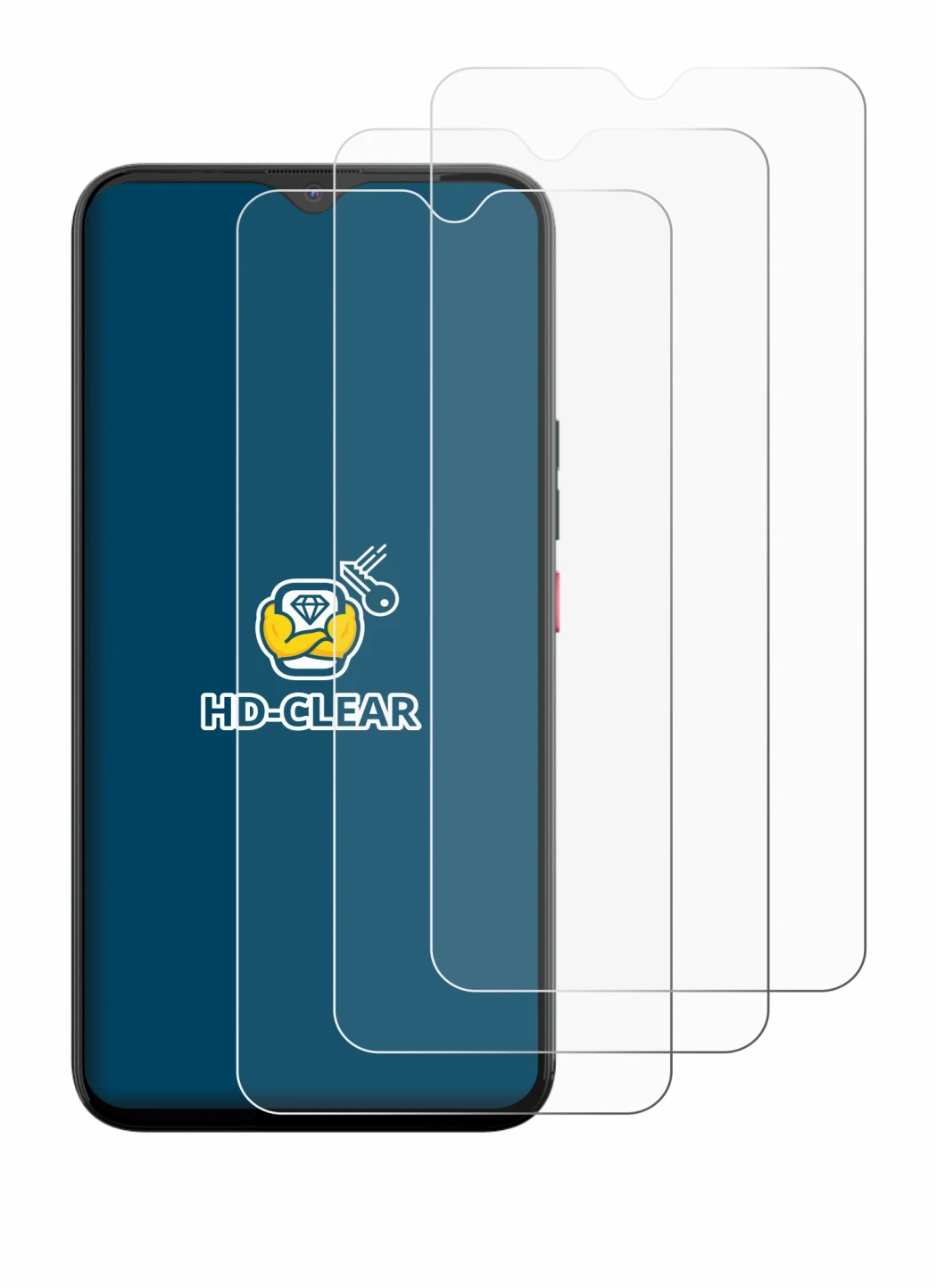 Imagen del dispositivo Gigaset GS5 PRO SE con una amplia variedad de protectores de pantalla.