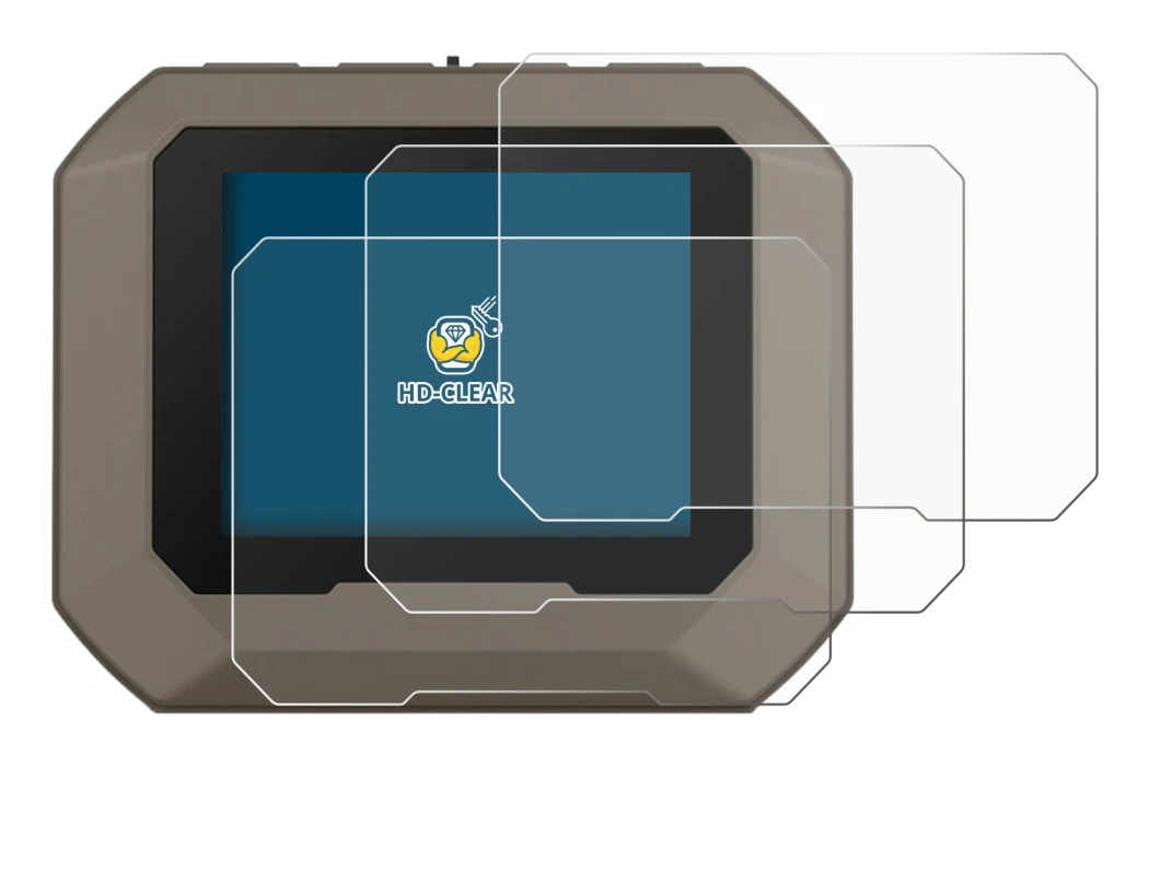 Imagen del dispositivo Garmin Xero C1 Pro con una amplia variedad de protectores de pantalla.